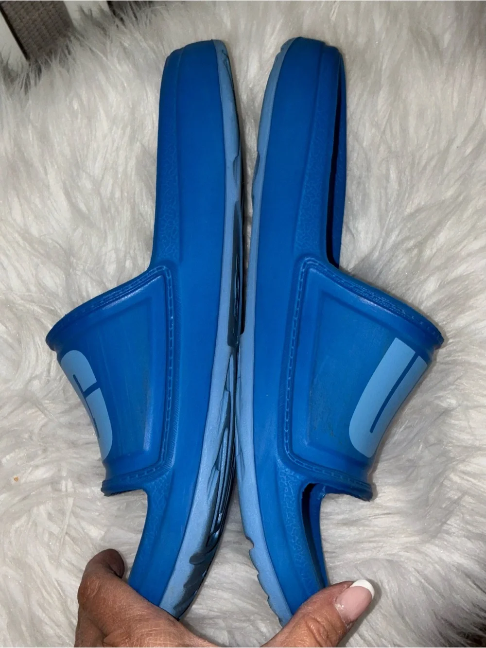 UGG Men’s (unisex) Wilcox Slide Sz 7 Dive Blue color Waterproof Sport Sandal